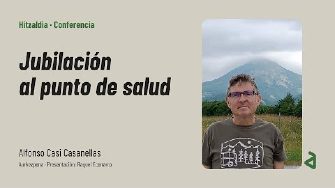 Alfonso Casi Casanellas: "Jubilación al punto de salud. 28-10-2024