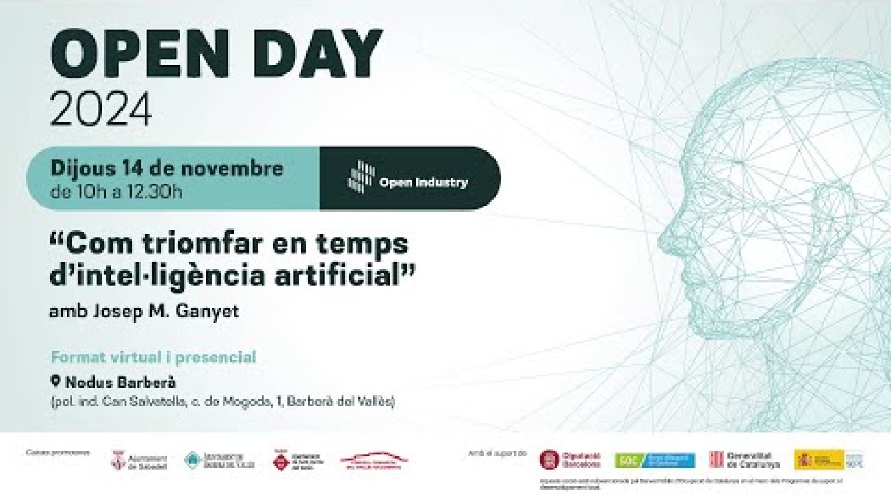 Open Day : Com triomfar en temps d’intel·ligència artificial