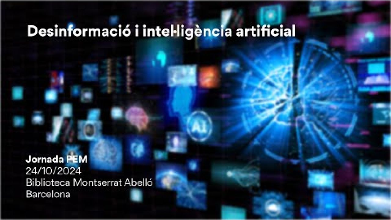 Desinformació i intel·ligència artificial