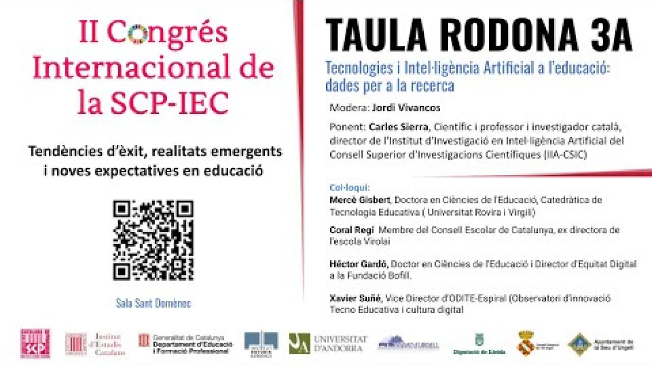 II Congrés SCP-IEC - 29/11/2024. TAULA RODONA 3A