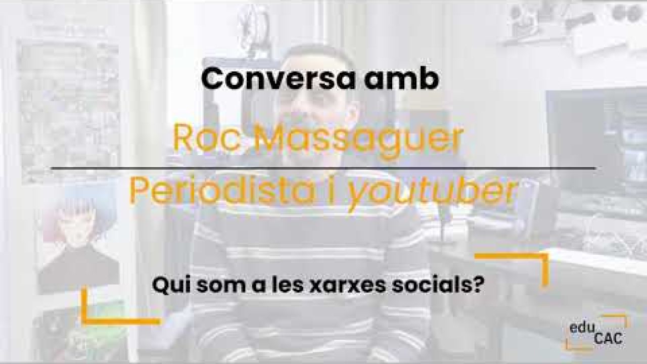 Qui som a les xarxes socials | Conversa amb Roc Massaguer