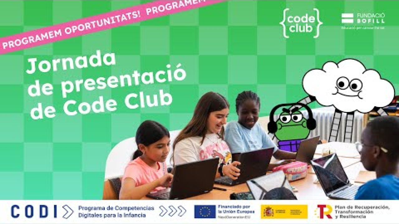 Jornada de presentació de Code Club