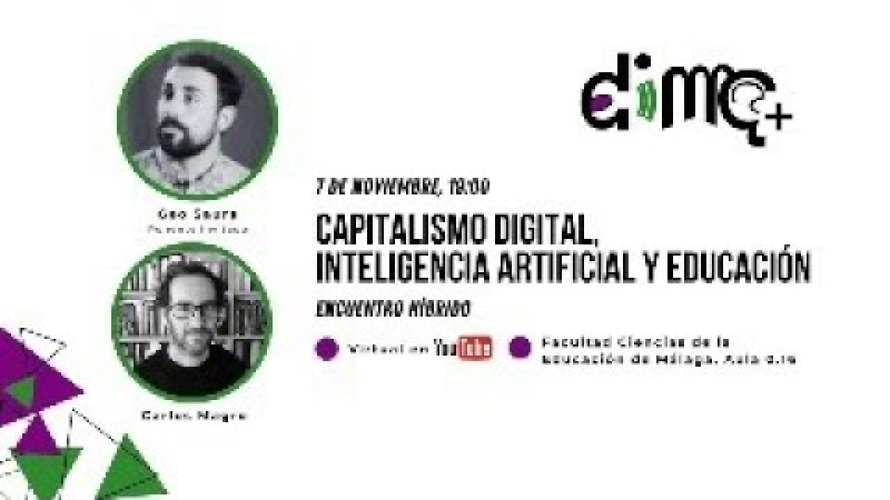 Capitalismo digital, inteligencia artificial y educación.