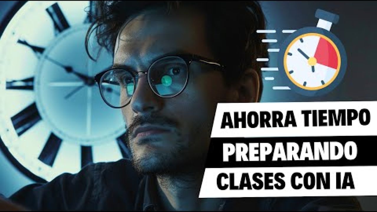 Prepara clases en minutos ⏰ y ahorra tiempo con IA educativa